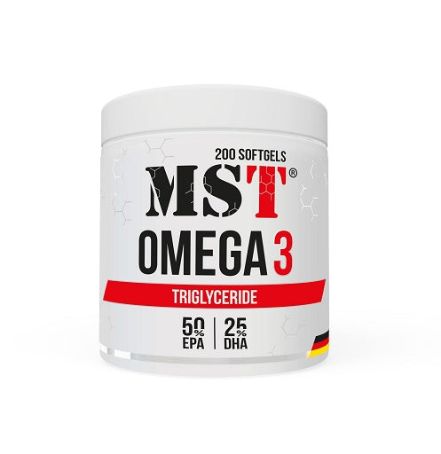 MST – Omega 3 TRIGLYCERIDE 200 Softgels