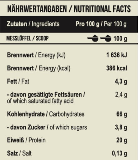 MST - Mass Gainer 3000g Vaniļa