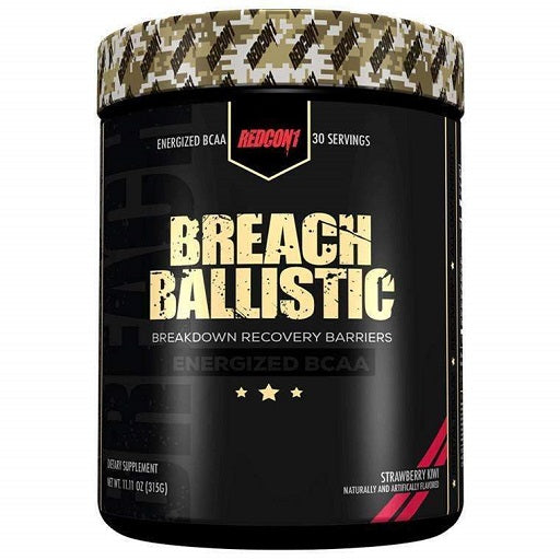 Redcon1 Breach Ballistic (BCAA) 30 Serv. Zilā limonāde