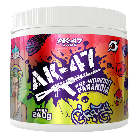 AK47 Labs pre Paranoia - 240g Fruit Punch