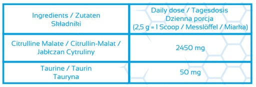 Evolite Nutrition Citrulīna malāts 300g Skābie āboli