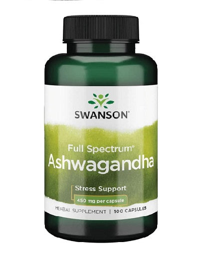 Swanson Ashwagandha 450mg - 100 kapsulas