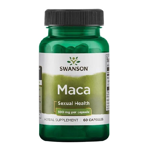 Swanson MACA 500mg, 60 caps