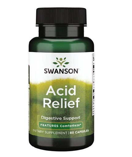 Swanson Acid Relief - 60 capsules