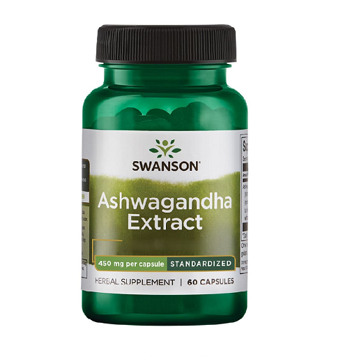 Swanson Ashwagandha Extract 450mg 60 capsules