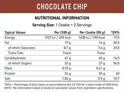 Applied Nutrition Critical Cookie (12x73g) Salted Caramel