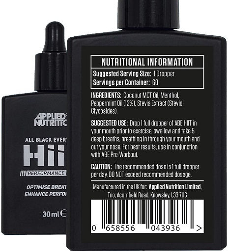 Applied ABE HIIT Performance Drops 30ml