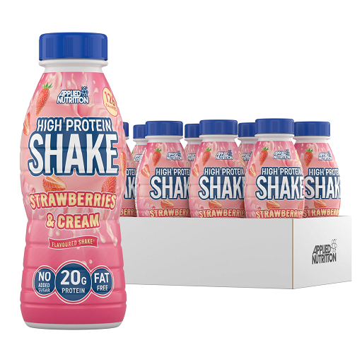 Applied Nutrition High Protein Shake RT3 8x330ml Strawberries&Cream