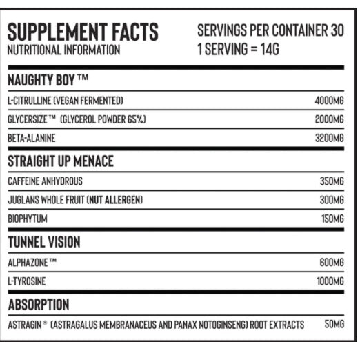 Naughty Boy NB Menace pirms 435g Sour Gummi Bears