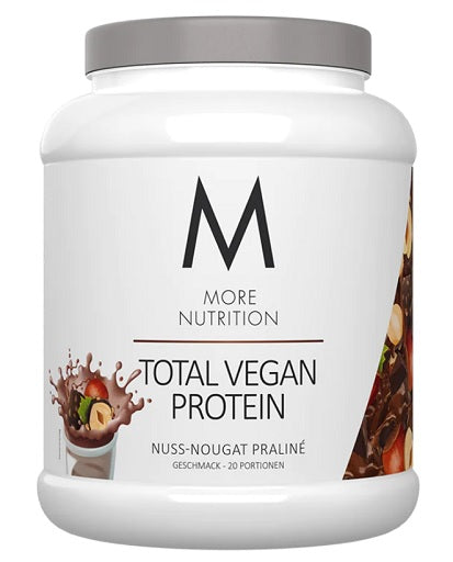 More Nutrition Total Vegan protein 600g Nut Nougat Praline