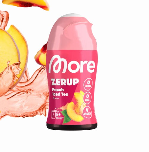 More Nutrition More ZERUP 65ml Peach Ice Tea