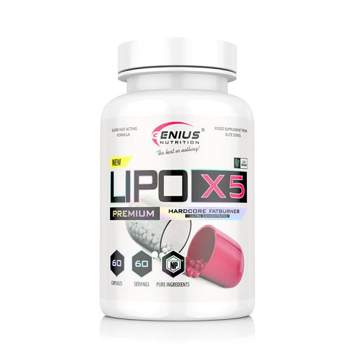 Genius Nutrition LIPO-X5 60 kapsulas