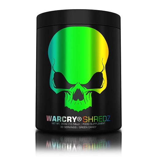 Genius Nutrition Warcry Shredz 30 Serv. 300g Green Candy