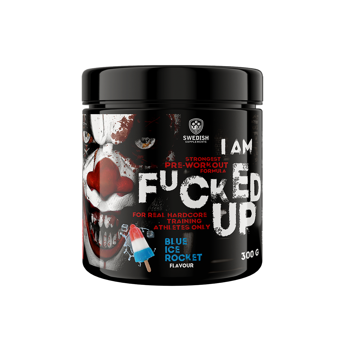 Swedish Supplements Fucked Up Joker 300g Raspberry