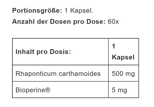 Swedish Supplements Turkebolone 60 kapsulas