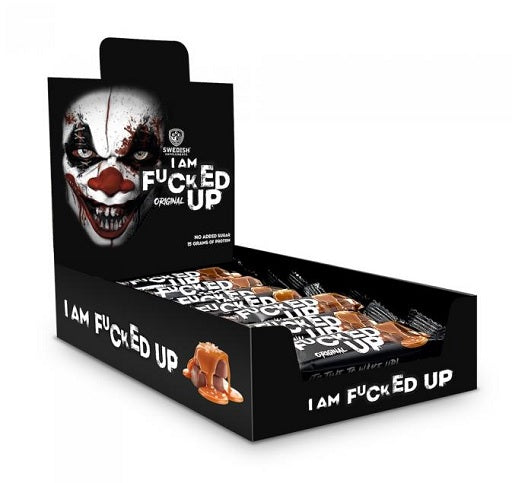 Swedish Supplements Fucked Up Bars 15x55g Salted Caramel