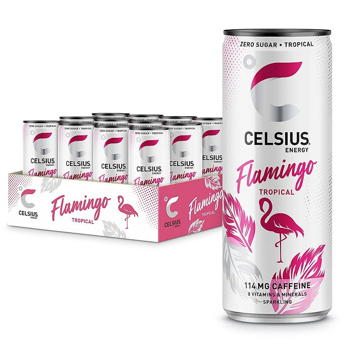 Celsija enerģija (12x355ml) Flamingo/Tropical