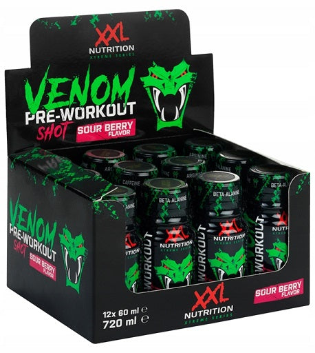 XXL Nutrition Venom Shot 12x60ml Lemon Lime