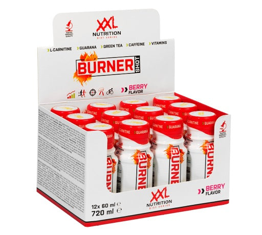 XXL Nutrition Burner Shot 12 x 60 ml Berry