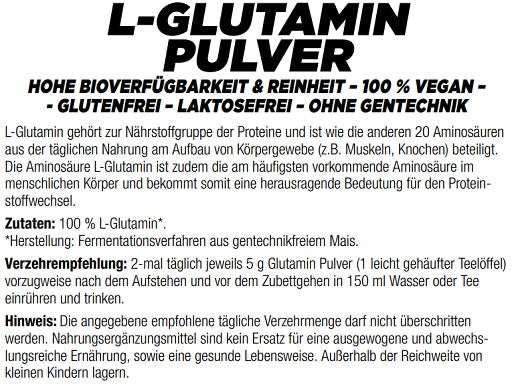 MySupps Glutamīns 500g