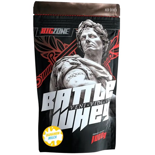 Big Zone Battle Whey 1000g milk with honey