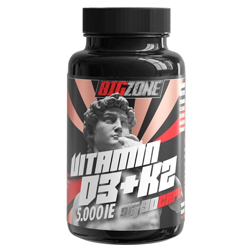 Big Zone Vitamin D3 + K2 90 capsules