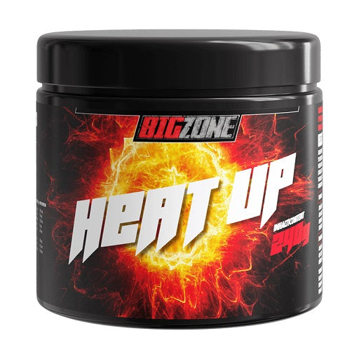 Big Zone Heat Up 240g can of iced tea lemon