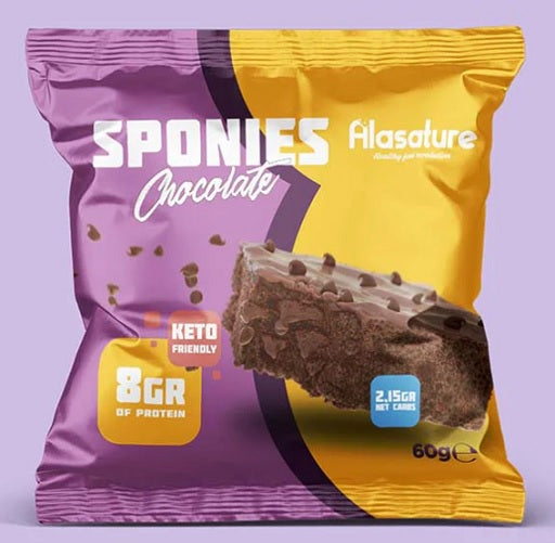 Alasature Sponies (Brownie) 8 x 60g baltā šokolāde