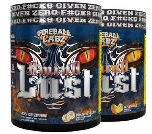 Fireball Labz Amino Lust 405 g Dragon Hearts (ķiršu limonāde)