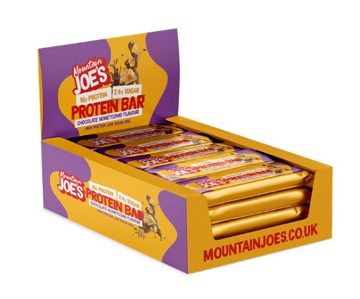 Mountain Joe's protein Bar 12x55g Chocolate Candy Cream