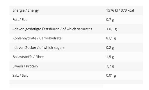 INLEAD ātri pagatavojams rīsu pudiņš, dabīgs 3000g