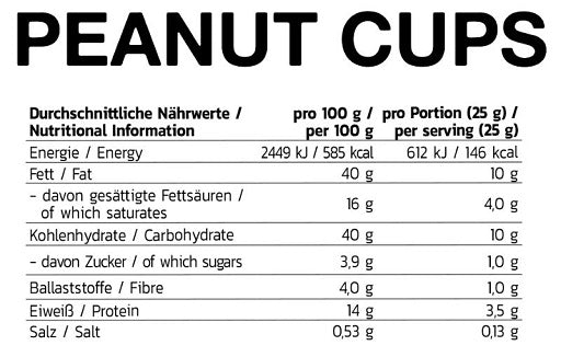 INLEAD Peanut Cups - Box 15 x 50g