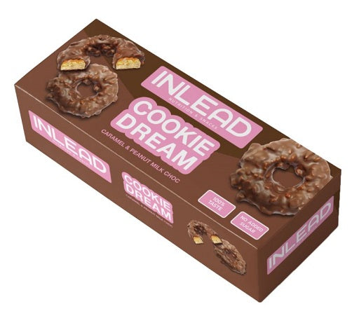 INLEAD Cookie Dream Caramel & Peanut 125g White Choc