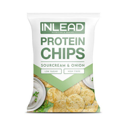 INLEAD protein chips - 6x50g paprika