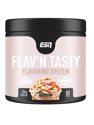 ESN Flavn Tasty 250g Zemeņu baltā šokolāde