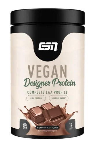 ESN Vegan Designer proteīns 420g piena šokolāde