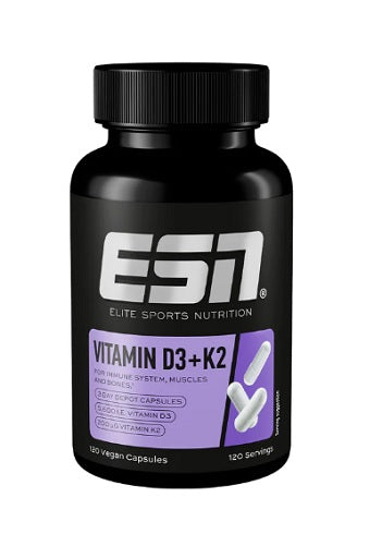 ESN Vitamin D3 + K2 120 Capsule