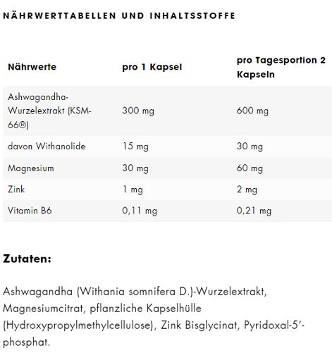 ESN Ashwa Pro 120 kapsulas