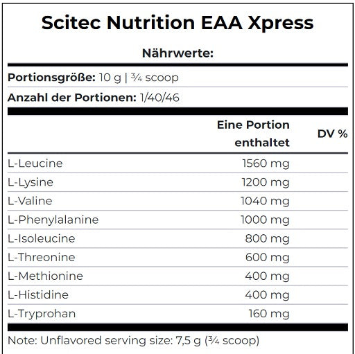 Scitec EAA Xpress 400g rozā limonāde