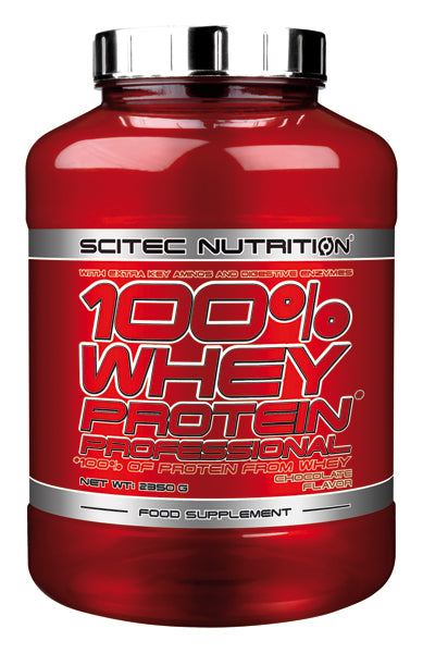 Scitec 100% Whey Professional 2350g šokolādes cepumu krēms