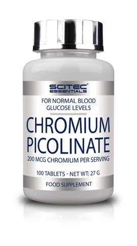 Scitec Chromium Picolinate 100 tabletes