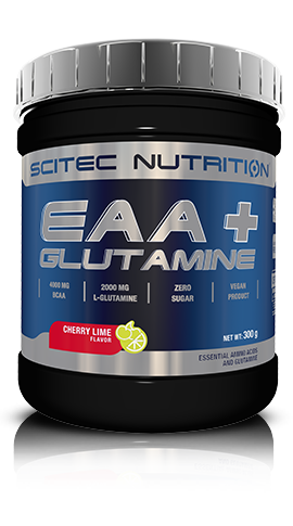 Scitec EAA + Glutamīns 300g Rozā limonāde