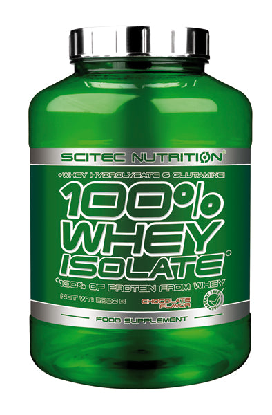 Scitec Whey Isolate 2000g Zemeņu baltā šokolāde