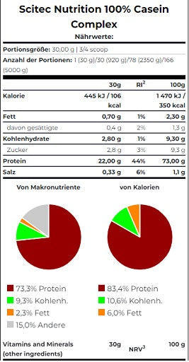 Scitec kazeīna komplekss 920g Beļģijas šokolāde