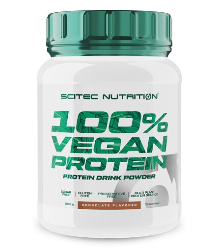 Scitec 100% Vegan Protein 1000g Lazdu riekstu valrieksts