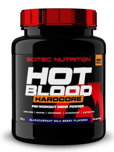 Scitec Hot Blood Hardcore 700g Guarana