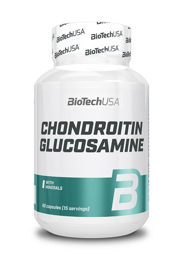 BioTech Chondrotin Glikozamīns, 60 kapsulas