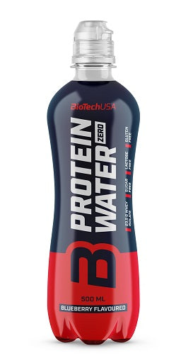 BioTech proteīns Water Zero 6x500ml Blueberry