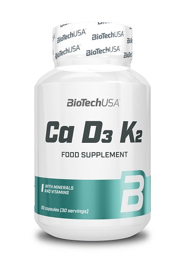 BioTech Ca-D3-K2 90 kapsulas