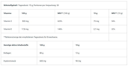 BioTech Collagen 300g Limonāde